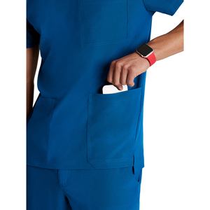 Uniformes d'infirmière et de médecin personnalisés de haute qualité respirant unisexe couleur personnalisée hôpital costume de gommage médical ensemble à manches courtes - Product Image 4