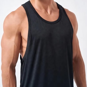 เสื้อกล้ามออกกำลังกายแขนกุดสำหรับผู้ชายเสื้อออกกำลังกายระบายอากาศได้ดีชุดวิ่งออกกำลังกายฟิตเนส - Product Image 1