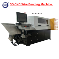Haute qualité automatique 3D fil flexion CNC Machine usine-Direct barre en acier inoxydable formant pompe coupe d'engrenage inclus