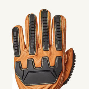 Gants d'impact en cuir TPR de conception récente 2026, service OEM, bon matériau, vente en gros, prix raisonnable, gants d'impact en TPR - Product Image 4