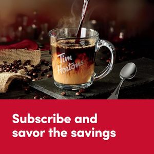 กาแฟทิม ฮอร์ตันส์ ดาร์กโรสต์ แบบแคปซูลสำหรับเครื่องชงกาแฟคิวริก บรรจุ 100 แคปซูล - Product Image 2