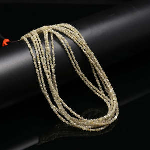 Perles de diamant brut jaunes non taillées, pureté VVS1 VS2, pépites de diamant à coupe excellente, diamants en vrac pour la fabrication de bijoux, certifiés IGI - Product Image 4