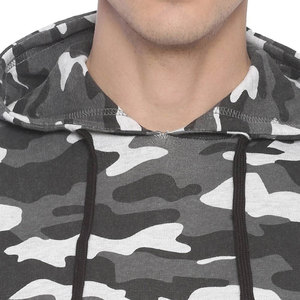 Sudadera con capucha de camuflaje personalizada para hombre, ropa de moda de invierno con diseño bordado y gama de impresión digital, estilo masculino - Product Image 6