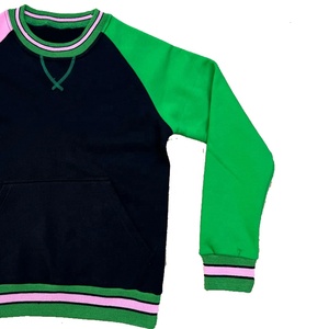 Sudaderas de alta calidad, sudaderas de peso pesado personalizadas para hombre, sudadera de patrón sólido con logotipos de chenilla bordados - Product Image 4