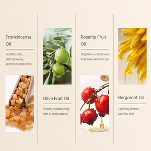 <span class=keywords><strong>Crema</strong></span> <span class=keywords><strong>Viso</strong></span> Vegana OEM Etichetta Privata Anti-Età con Vitamina E e Franchincenso, Lozione Naturale Nutriente - Product Image 3