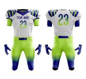 Jersey de Fútbol Americano Personalizado de Primera Calidad con Logotipo del Equipo, Transpirable, Manga Corta, Color Personalizado, Uniforme en Oferta - Product Image 1