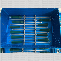 Ensemble d'instruments chirurgicaux pour la colonne vertébrale, système de rétracteur d'anneau de fusion intercorporelle lombaire antérieur ALIF réglable orthopédique de qualité supérieure, CE