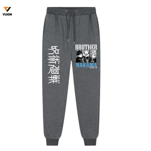 Pantalon de jogging pour hommes pantalon de course de gym à séchage rapide avec logo imprimé personnalisé et vierge pantalon de gym pour hommes - Product Image 1