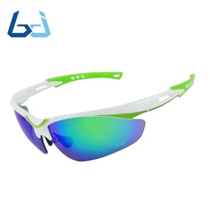 Gafas de Sol Borjye J140, Lentes Azules Espejo, Montura Bi-inyectada, para Montañismo, Gran Venta - Product Image 3