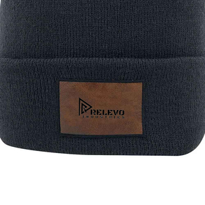Customized Color Reversible Bini All Print Designer <b>Knitted</b> Unisex 3D Embroidery 100% Acrylic Winter Skull Cap Knit <b>Beanies</b> - Product Image 4