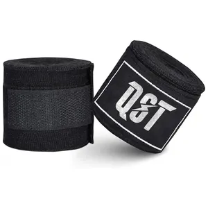 Boxing Quick Hand Wrap Hoge Kwaliteit Elastisch Katoen Materiaal Oem Odm Diensten Op Maat Boxing Wrap