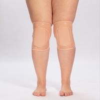 Shemax Gym Yoga Grippy Genouillères Nude-Latte Néoprène Respirant Pole Dance Fitness Equipment