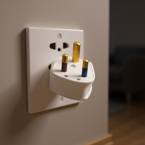 Tre Microcilindro 15A <b>Plug</b> <b>Power</b> <b>Adapter</b> & Connector Britanica Spina - Product Image 3