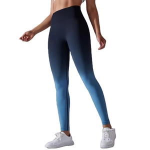 Leggings Deportivos de Cintura Alta para Mujer, Leggings de Fitness, Spandex, Poliéster, Diseño Sólido Personalizado, Estilo Moderno, Leggings 2026 - Product Image 1