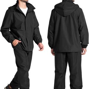 Chándal de lluvia para hombres con contraste de colores, diseño personalizado, venta al por mayor, chándal de lluvia para hombres de calidad superior para venta en línea - Product Image 2