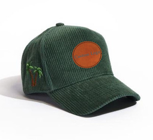 Sombrero de pana en 3 colores, productos al por mayor, gorra deportiva con logotipo personalizado, ala curva de 5 paneles, gorra de béisbol de perfil medio de alta calidad - Product Image 2