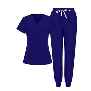 Durable TRENDY FLEXWEAR Workwear Scrub Set para hospitales Unisex Doctor y enfermera con detección de aguja y fusión sin costuras 2025 - Product Image 4