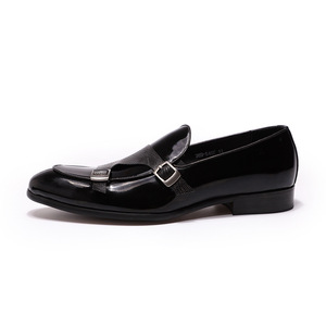 Chaussures en cuir véritable avec semelle antidérapante et doublure respirante, chaussures formelles pour hommes, chaussures de bureau - Product Image 3