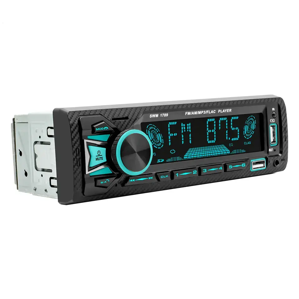 Car Mp3 Player FM Audio Stereo USB AUX Input Voice Assistant BT Autoradio HD Lossless Music BT Mp3 Player