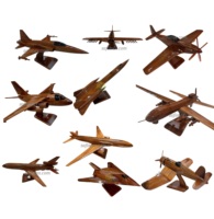 Modelo de avión artesanal de madera, tamaño personalizado/Kit de avión de madera/Aeronave de madera maciza, todos los modelos a escala, de Vietnam