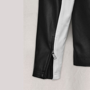 Nueva chaqueta de cuero de carreras de motos profesional para montar 2025 chaqueta de cuero de moto de cuero Pu de diseñador para hombres - Product Image 5