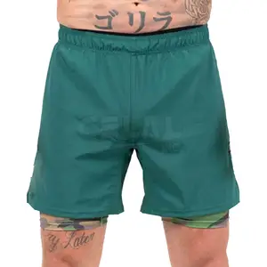 Venta en línea Pantalones cortos MMA superventas Venta al por mayor Estilo único Pantalones cortos MMA 2024 Pantalones cortos MMA ligeros - Product Image 1