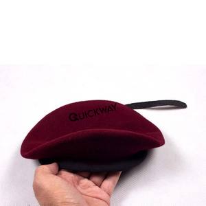 หมวกเบเร่ต์สำหรับพิธีการหมวกเบเร่ต์แฟชั่นแบบใหม่ออกแบบโลโก้ได้ตามต้องการ - Product Image 5