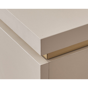 Juego de Comedor Moderno Harmony con Mesa de Vidrio con Diseño de Mármol y Patas de Metal, Diseño Contemporáneo Listo para Exportar - Product Image 4