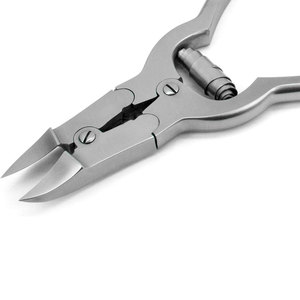 Nouvelle pince de pédicure robuste en acier inoxydable épais dissolvant de champignon d'ongle d'orteil fabriqué éthiquement Pakistan Allemagne baril en boîte - Product Image 6