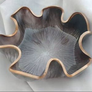 AYUDANTE AL POR MAYOR CUENCOS DE ALTA CALIDAD Color de resina personalizado Cocina Comida Camphorae Cuenco de madera - Product Image 1