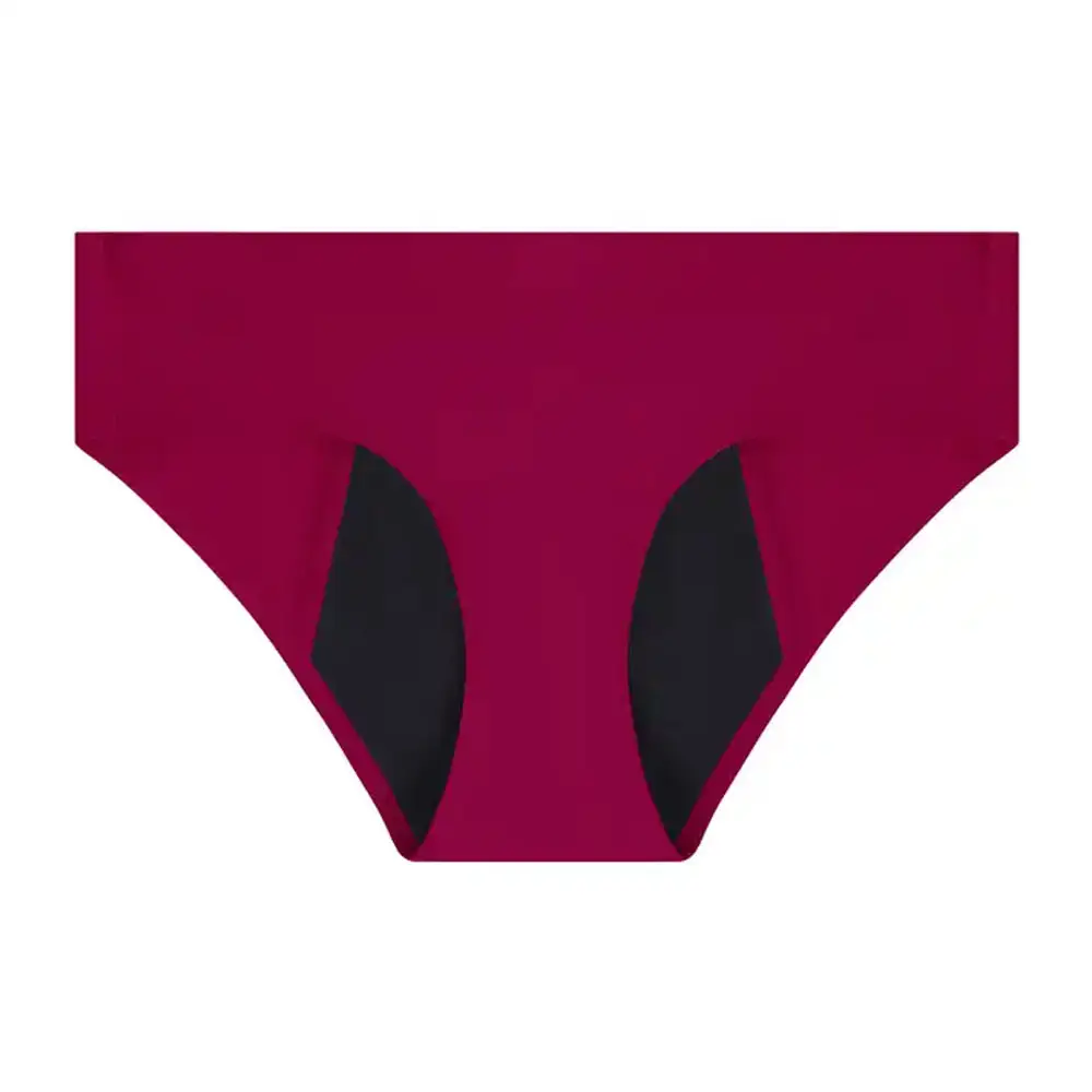 WOMEN LEAK PROOF SEAMLESS MENSTRUAL PANTIES UNDERWEAR CUSTOM 3 LAYERS REUSABLE HEAVY FLOW PERIOD PANTIES EAR WOMEN