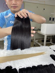 Paquetes rectos de cabello humano Vientamese Extensiones de trama doble Cabello natural cabello humano - Product Image 3