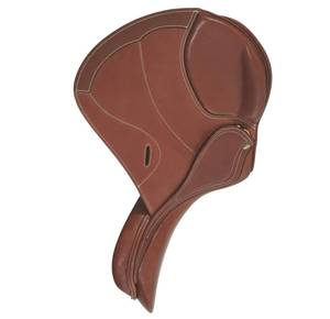 Selle de cheval de style Cowboy en cuir solide Sangles réglables Corne de siège arrière profond Ranch durable Équitation en montagne Grands animaux - Product Image 1