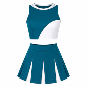 Uniforme de Animadoras de Diseño Popular, Uniforme Deportivo Ligero, Hecho en Pakistán - Product Image 1
