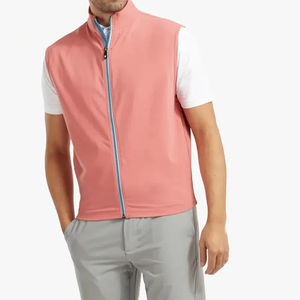 Oem Hot Trending Softshell Vest For Men's Plus-size Breathable With Front Poches Low quantité minimale de commande Sleeveless Softshell Vest à vendre - Product Image 5