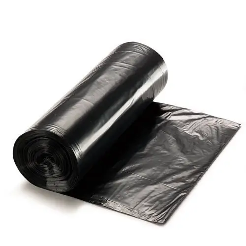 Usine du Vietnam sacs à ordures scellés en étoile LDPE gousset latéral attaches torsadées en plastique emballage personnalisé sur rouleau du fabricant