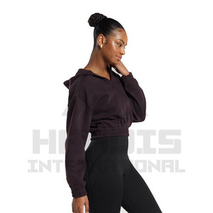 เสื้อครอปท็อปผู้หญิงคุณภาพสูง ดีไซน์ทันสมัย ระบายอากาศได้ดี ขายส่ง ราคาพิเศษ ดีไซน์โดดเด่น - Product Image 2