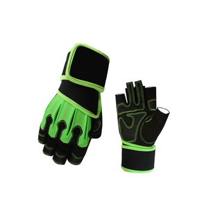 Gants d'haltérophilie rembourrés respirants durables renforcés poignée de paume support de poignet sangles réglables pour une utilisation en salle de sport - Product Image 6