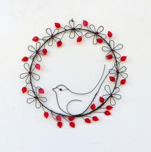 Adorno Navideño de Hierro Forjado Hecho a Mano con Acabado Negro para Árbol de Navidad, Decoración Navideña, Adornos Colgantes - Product Image 4