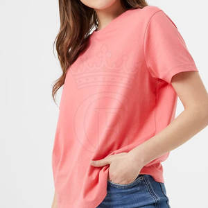 เสื้อยืดผู้หญิงแขนสั้นระบายอากาศได้สำหรับใส่กลางแจ้งเสื้อยืดผู้หญิงสไตล์ปากีสถาน - Product Image 2