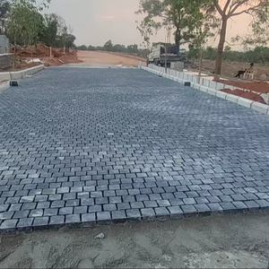 Adoquín de granito gris natural al por mayor adoquín para exteriores para paisajismo y proyectos de carreteras - Product Image 1