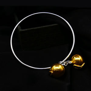 Style Vintage 925 Sterling Silver Plaqué Or Pas Cher Classique À La Mode Unique Mariage Femmes Porter Boule Bracelets - Product Image 5