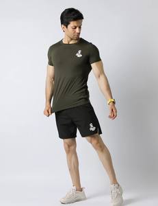 Ropa deportiva activa de alta calidad y ropa de gimnasio Poliéster más Spandex Ropa deportiva ajustada en blanco de alta calidad para hombres - Product Image 1