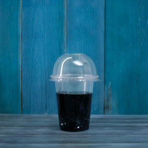 Gobelets en plastique PP écologiques jetables personnalisés en gros avec couvercles PP 95 mm, gobelets à paroi simple pour thé au lait à bulles Boba, desserts et jus - Product Image 1