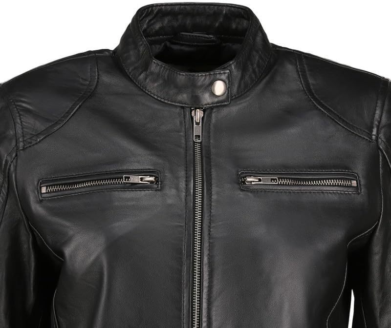 High Quality Women Fashionable Leather Jackets