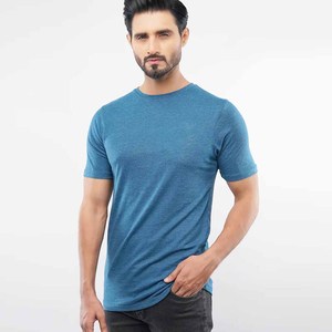 Camiseta de cuello redondo para hombre, Camiseta clásica Premium ajustada suave preencogida, camisetas de algodón polivinílico para hombre - Product Image 3