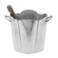 Pince à glace en acier inoxydable moderne avec poignées plaquées or motif cheval pour fêtes, écologique, service facile, personnalisable