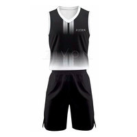 Vêtements de sport d'extérieur respirants de haute qualité, uniforme de basket-ball personnalisé pour hommes adultes