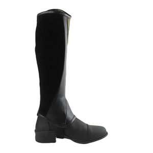 Nuevos CHAPS de equitación de media calidad para hombres y mujeres Equipo de cuero Chaps de cuero genuino a la venta - Product Image 4