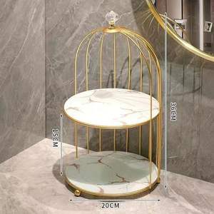 Soporte para pasteles de madera y metal de calidad superior con base resistente, perfecto para exhibir cupcakes, pasteles y pasteles en capas en eventos - Product Image 4